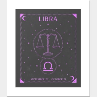 Libra Scales Astrology Posters and Art